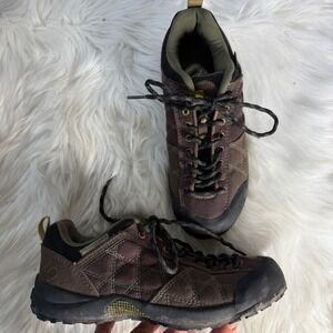Five Ten Guide Tennie Womens Brown Canvas Hiking Approach Shoes Size 7.5